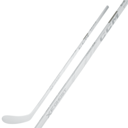 Hokejka CCM Tacks XF GHOST White SR ľavá, pravá