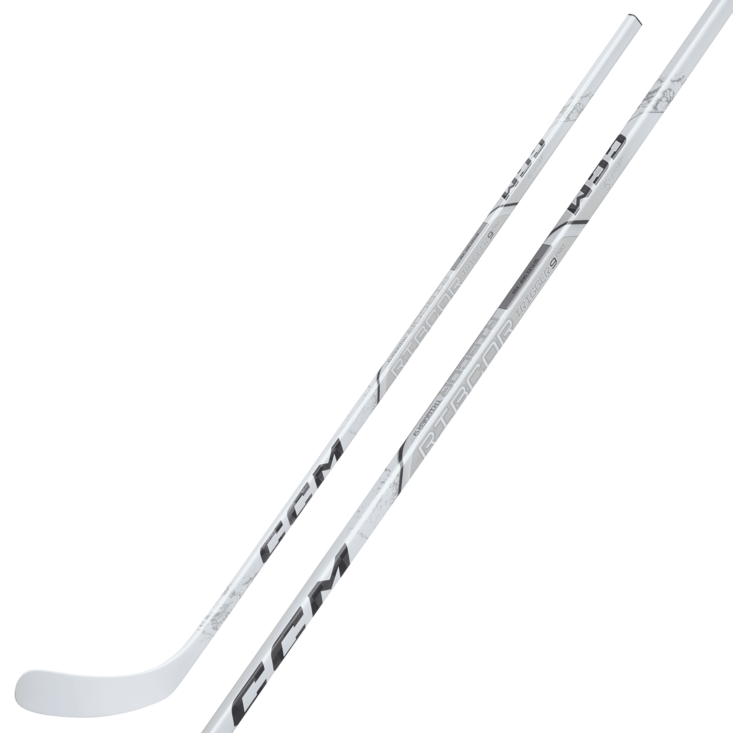 Hokejka OPS CCM Ribcore Trigger 9 PRO biela JR ľavá, pravá